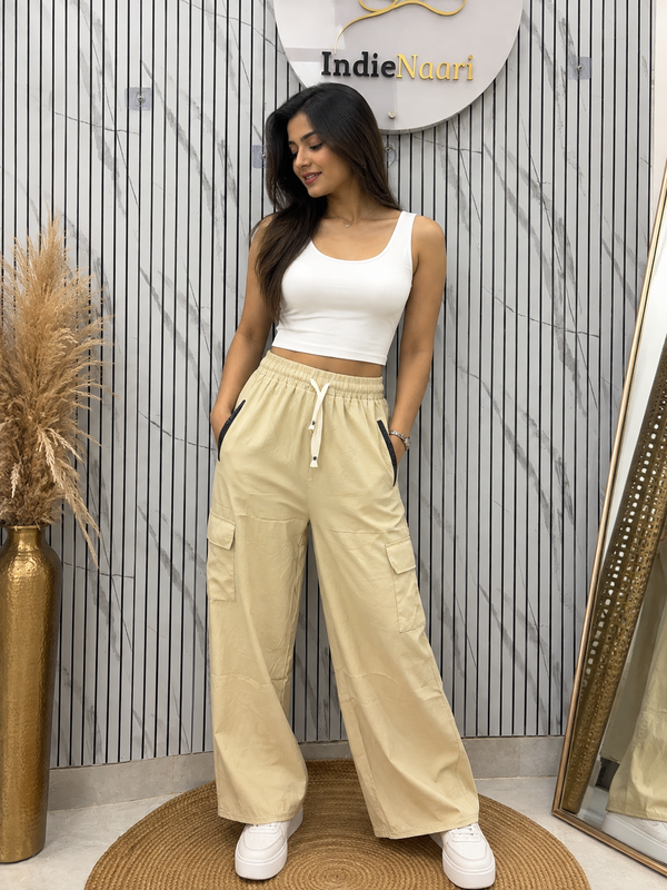 Multi Pocket Cargo Track Pants