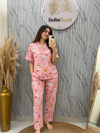 Printed Korean Two pc Night Suits