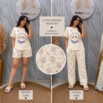 Three pc Set Korean Night Suit