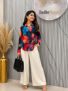 Printed Satin Shirts