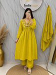 Pure Cotton A line Suit set