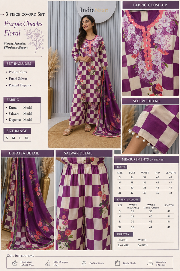 Pure Crepe Plazzo set