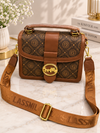 Elegant Monogram Sling Handbag