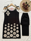 Modern Pearl-Neckline Kurta