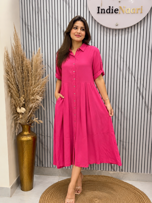 Bela Long Middie Dress