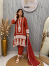 Naaz Embroidered Pure Cotton Suit Sets
