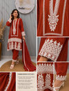 Naaz Embroidered Pure Cotton Suit Sets
