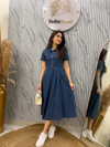 Denim Middie Dress