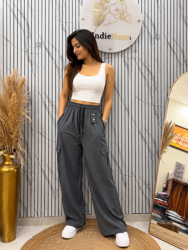 Multi Pocket Cargo Track Pants