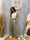 Multi Pocket Cargo Track Pants