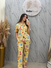 Printed Korean Two pc Night Suits