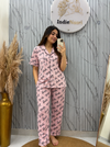 Printed Korean Two pc Night Suits