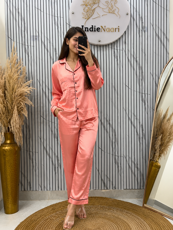 Satin Night suit