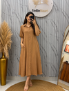 Tiara Long Middie Dress