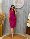 Pleated Skirt Cordset
