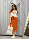 Skirt Cordset with Bag Dress