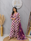 Pure Crepe Plazzo set