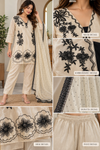 Zubi Cordset with Dupatta