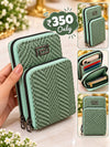 Compact 2-Zip Mobile Sling Bag