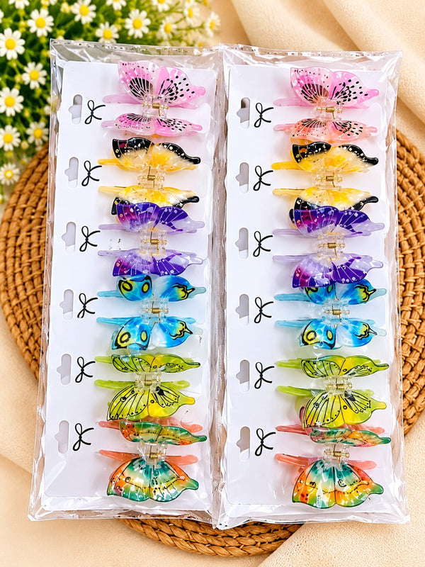 Butterfly Claw Clips – Pack of 6/12