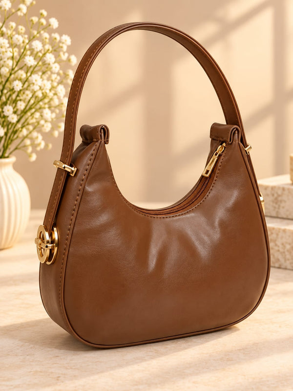 Classic Buckle Shoulder Bag