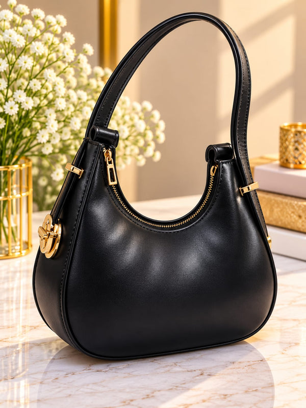 Classic Buckle Shoulder Bag