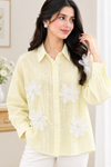 3D flower shirt