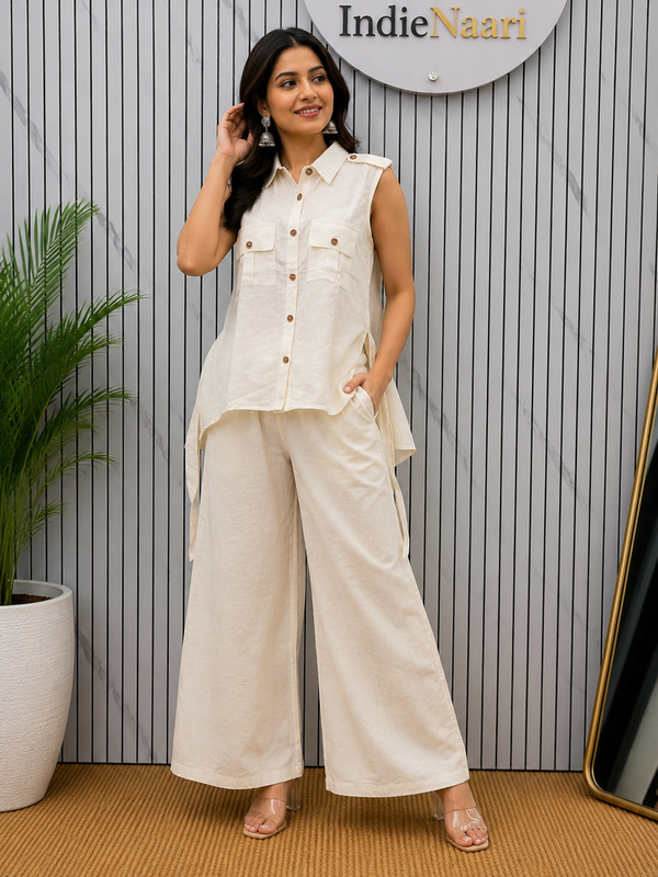 White Linen cordset