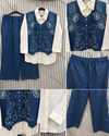 Three pc Denim cordset