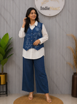 Three pc Denim cordset