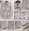 3D flower shirt