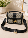 Elegant Monogram Sling Handbag